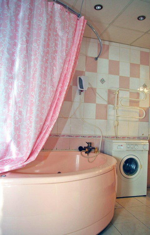 Ванная комната в гостинице Юлана в центре Петербурга